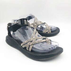 CHACO ZX/2 Classic Toe Loop Gray Hiking Sandals Womens 9